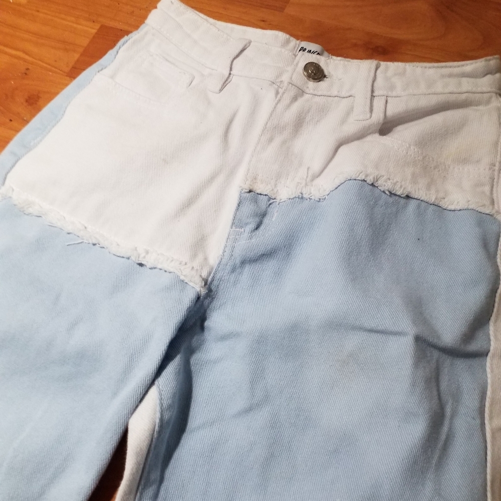 Prinses poly patchwork jeans - Picture 3 of 6